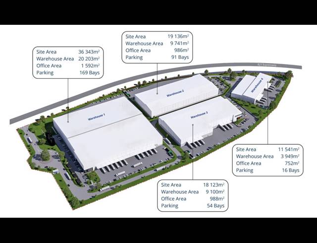 4,700M² WAREHOUSE TO LET IN GLEN MARAIS